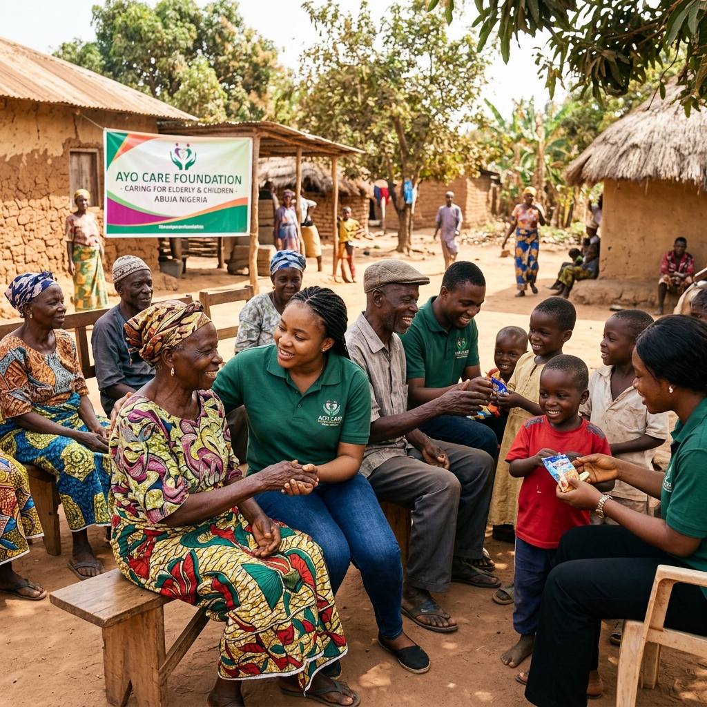 Hopeful community in Nigeria